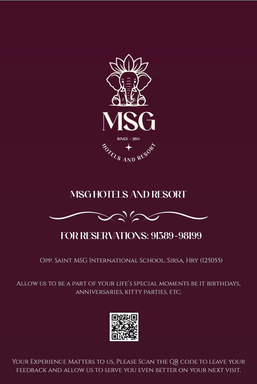Menu Page 15